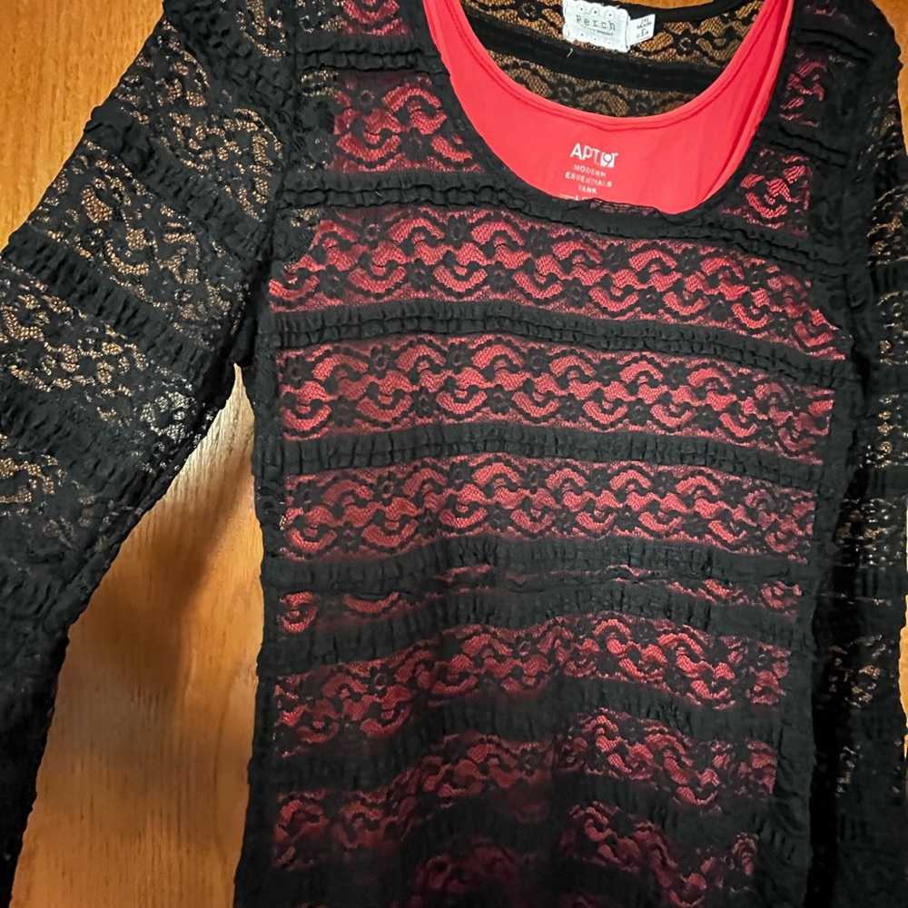 Black Lace Cover-up